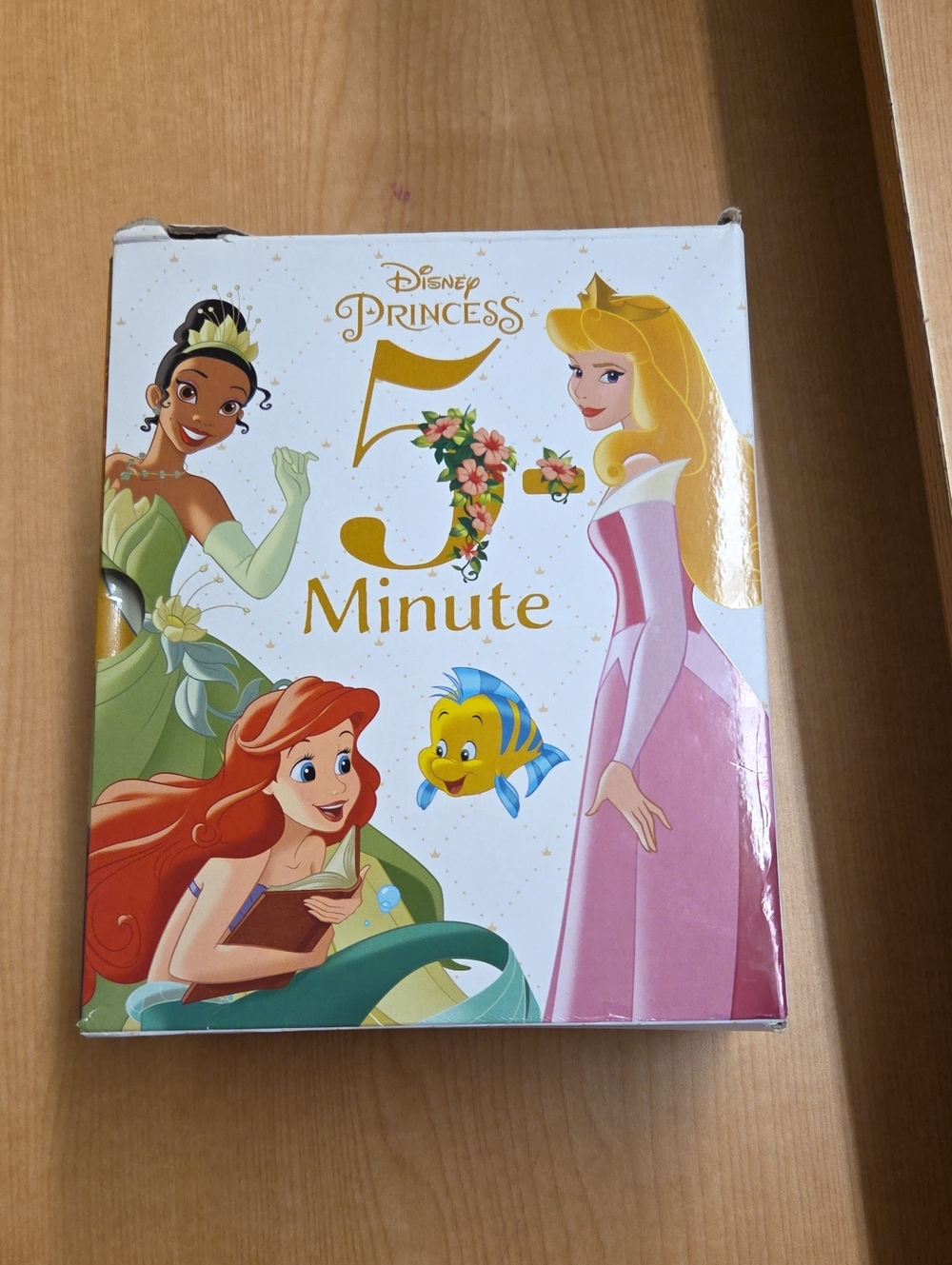 Disney Princess 5-Minute Stories Collection - Pink & Green